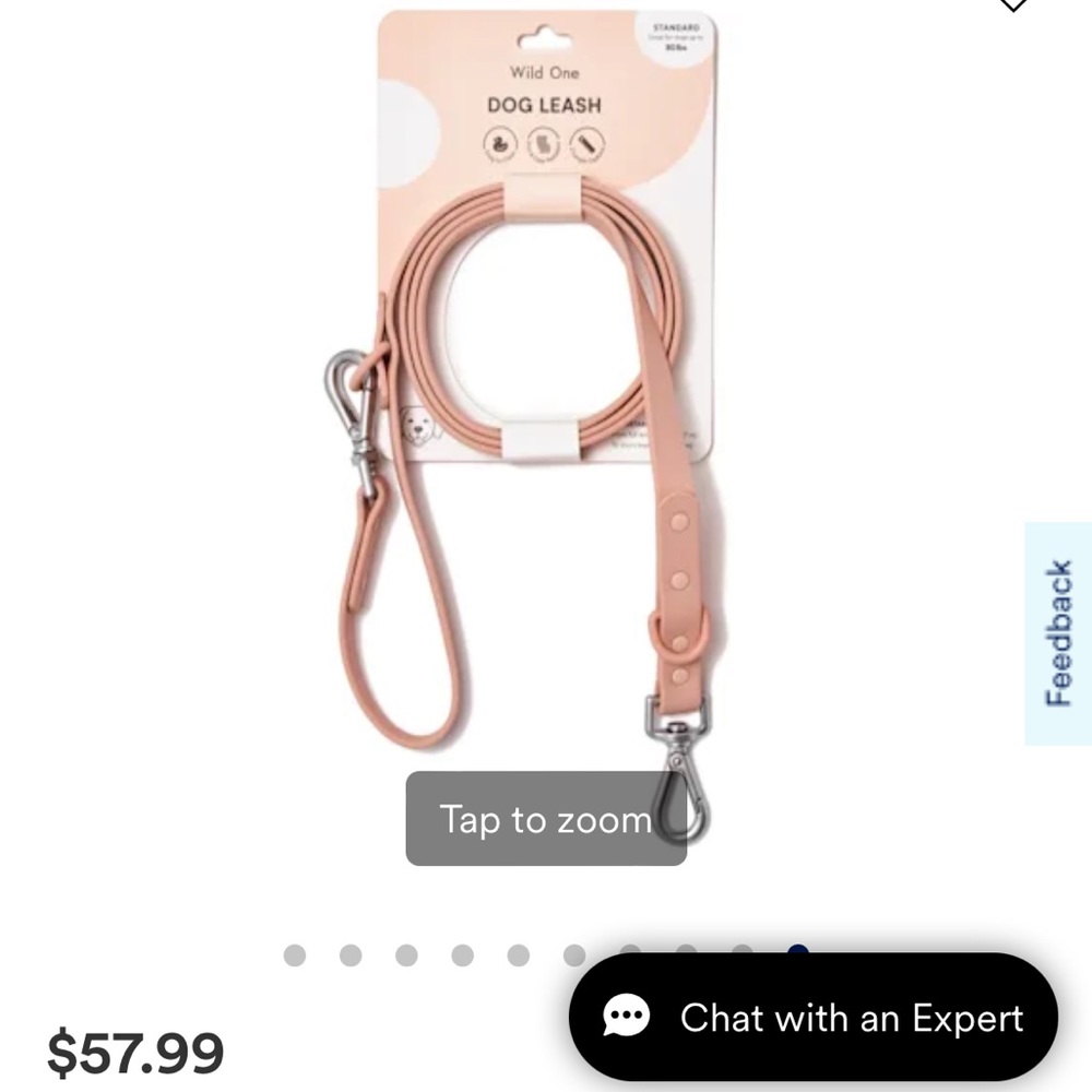 Wild one dog leash